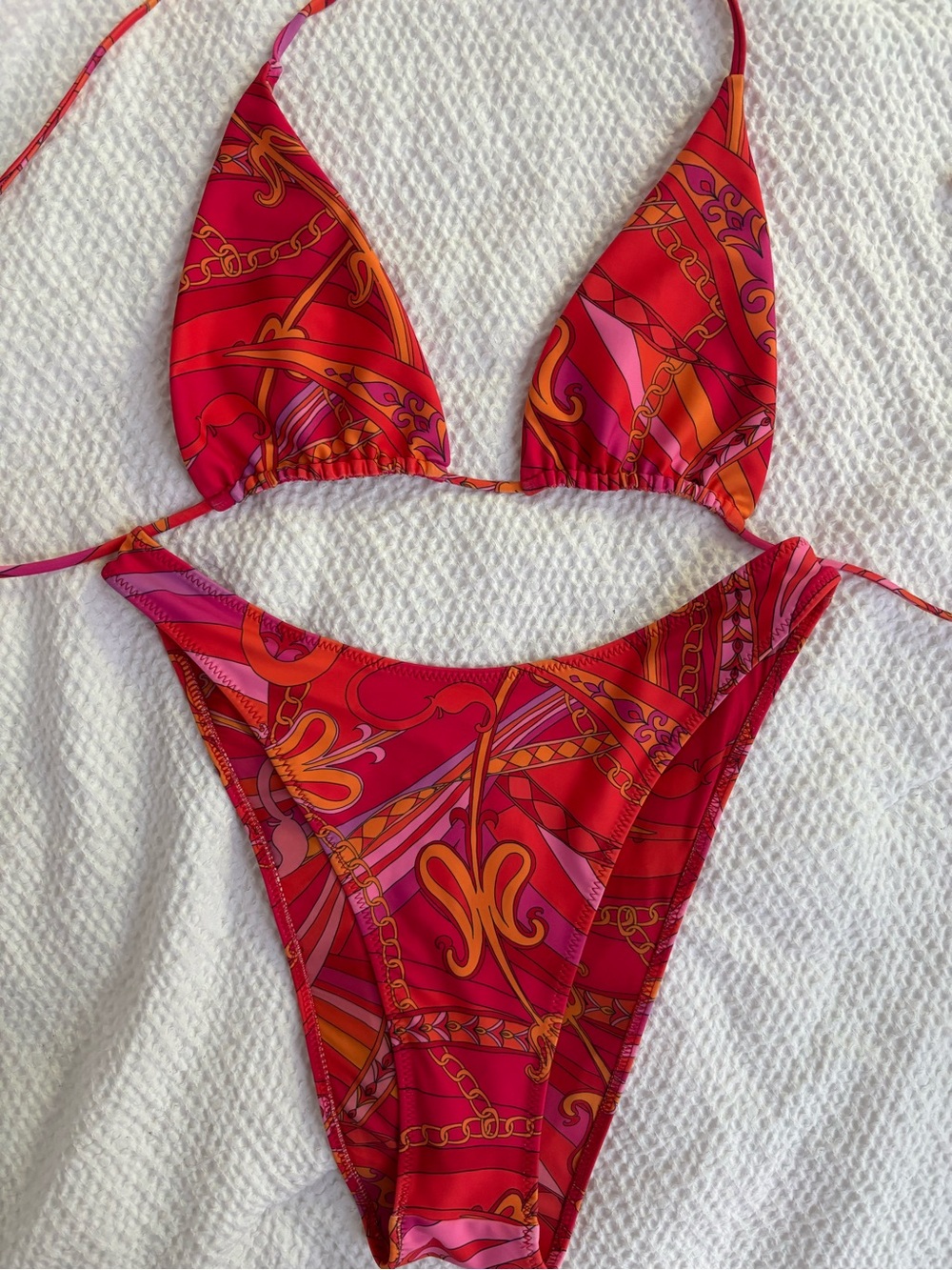 Skatie Chica Bikini Set Lydia Top Dolly Bottoms in size Large